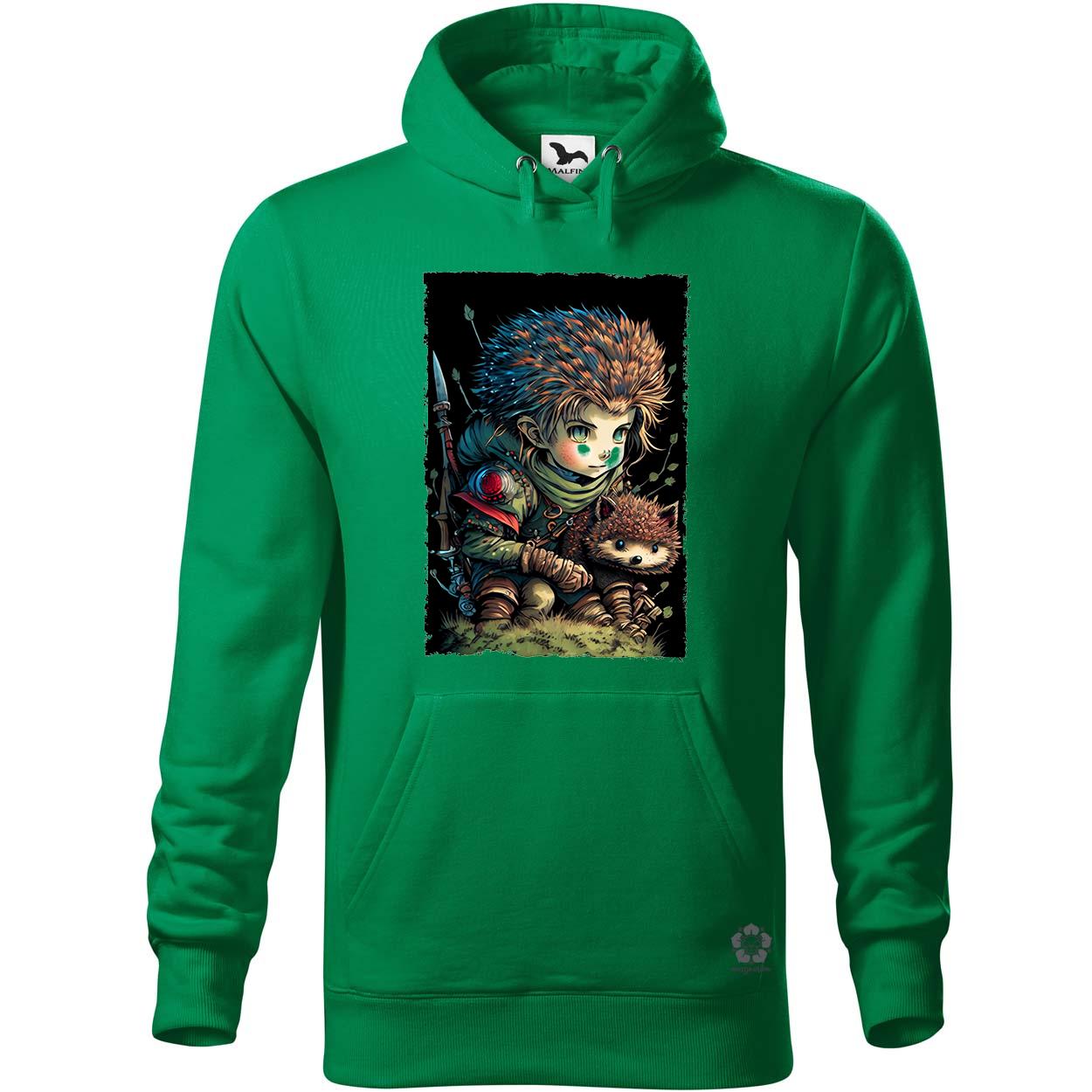 Mesevilág fiú és süni avatar v1 egyedi  pulóver 
