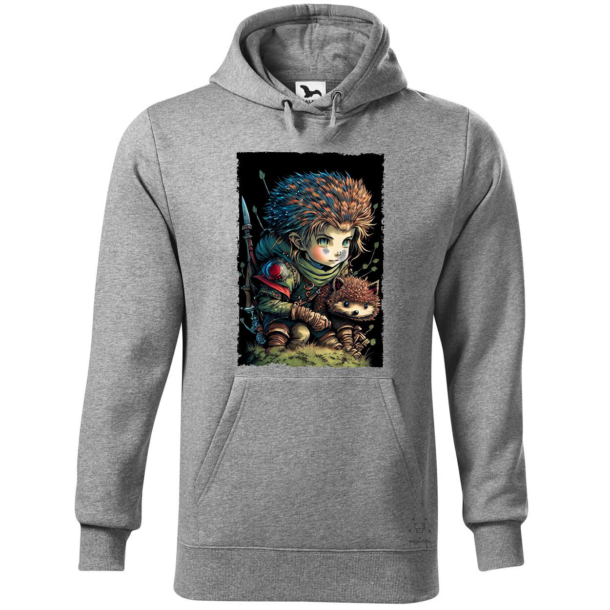 Mesevilág fiú és süni avatar v1 egyedi  pulóver 