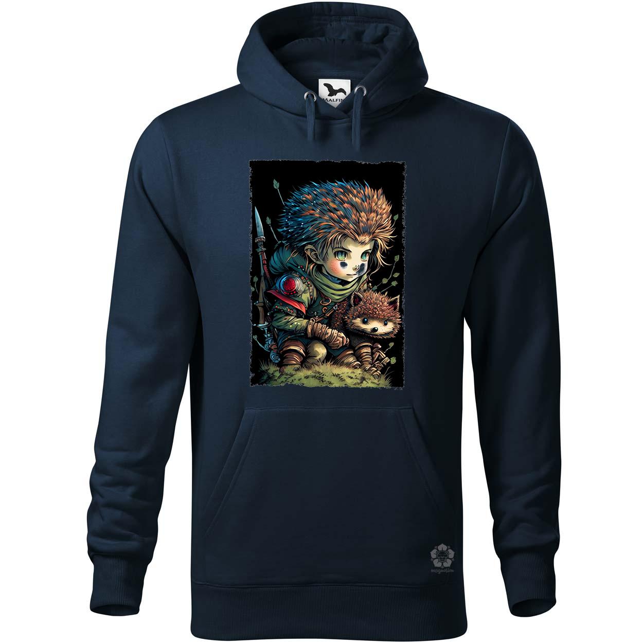 Mesevilág fiú és süni avatar v1 egyedi  pulóver 