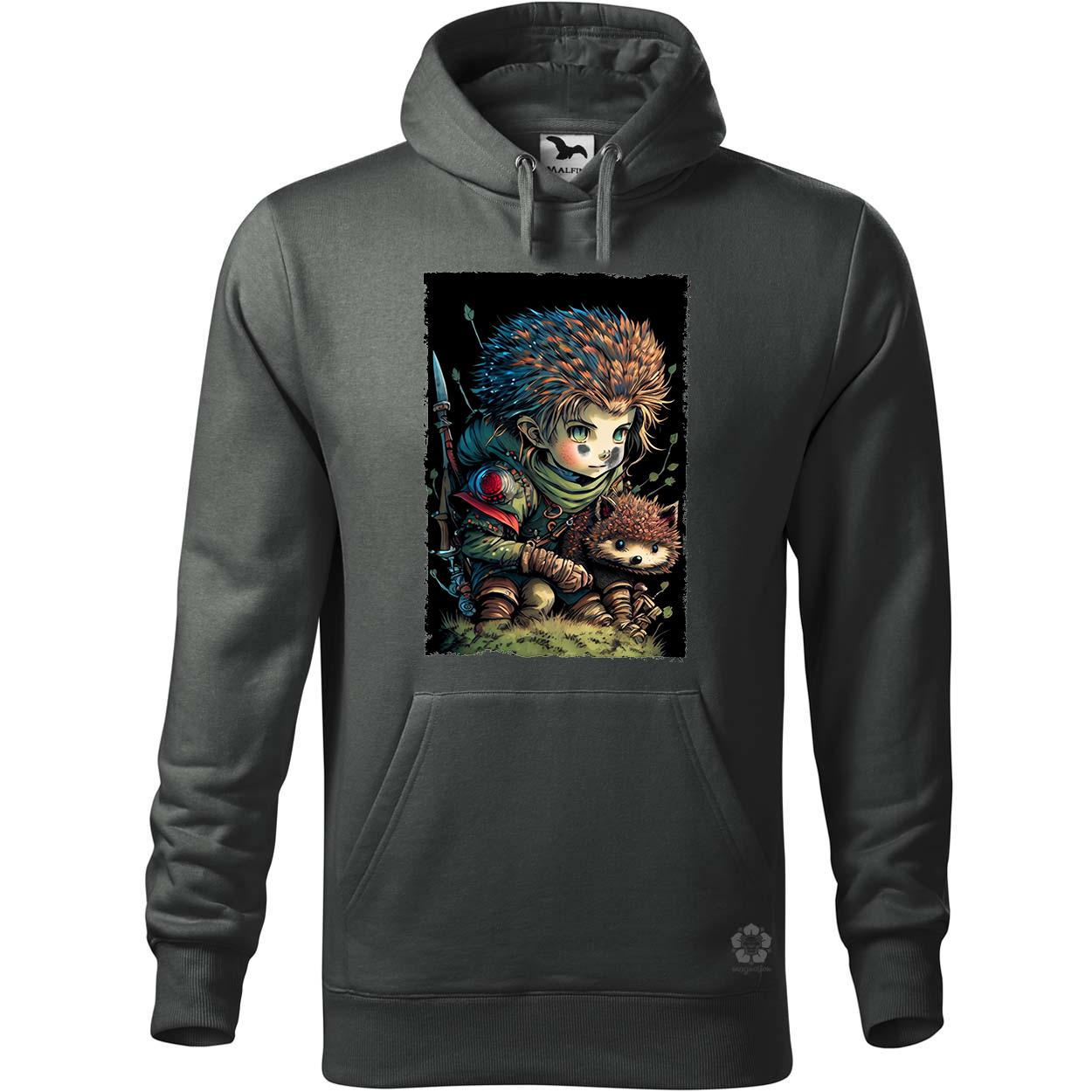 Mesevilág fiú és süni avatar v1 egyedi  pulóver 