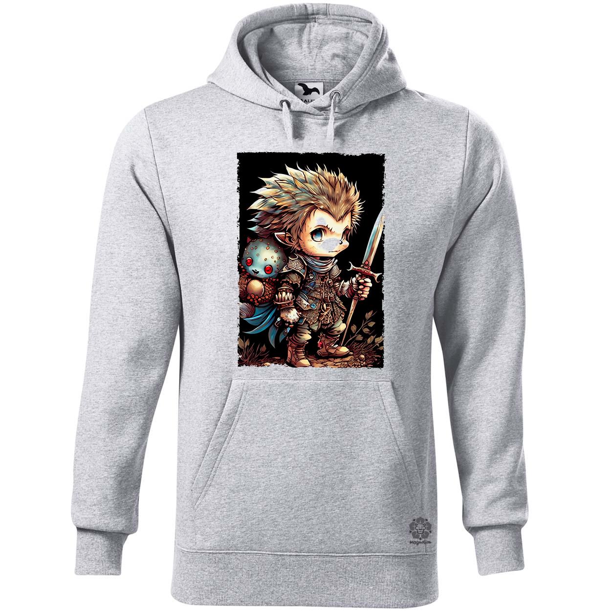Mesevilág fiú és süni avatar v2 egyedi  pulóver 