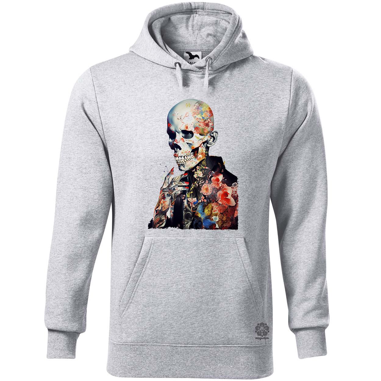 Modell koponya v2 egyedi  pulóver 