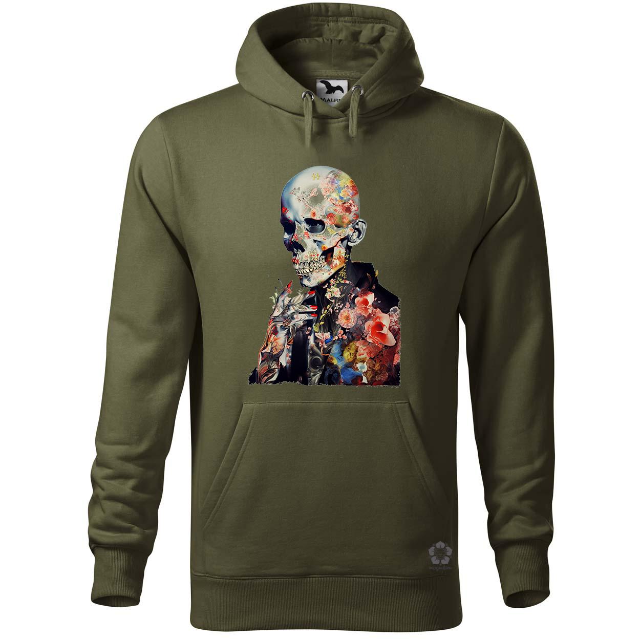Modell koponya v2 egyedi  pulóver 