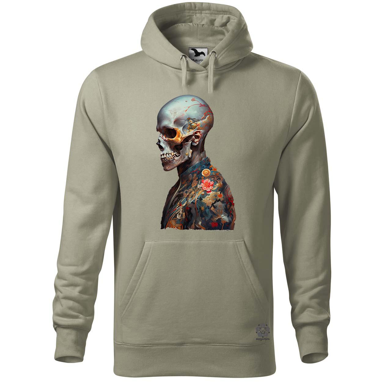 Modell koponya v4 egyedi  pulóver 