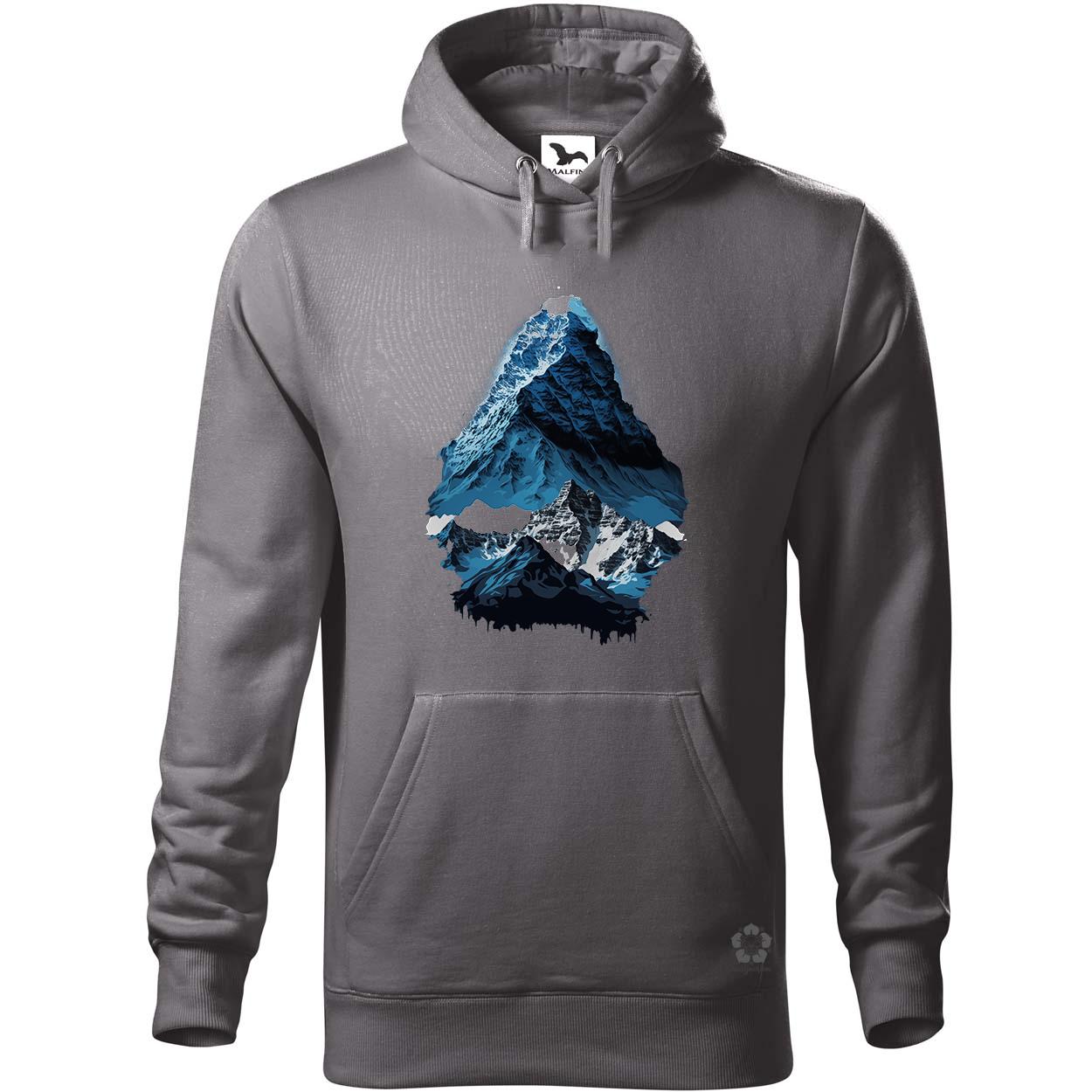 Mount Everest kékben v2 egyedi  pulóver 