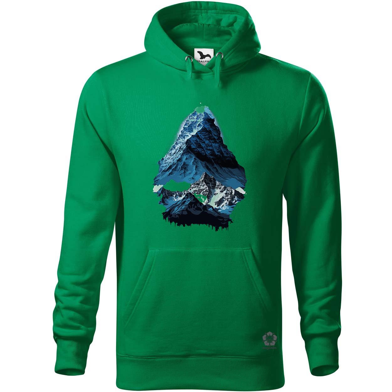 Mount Everest kékben v2 egyedi  pulóver 