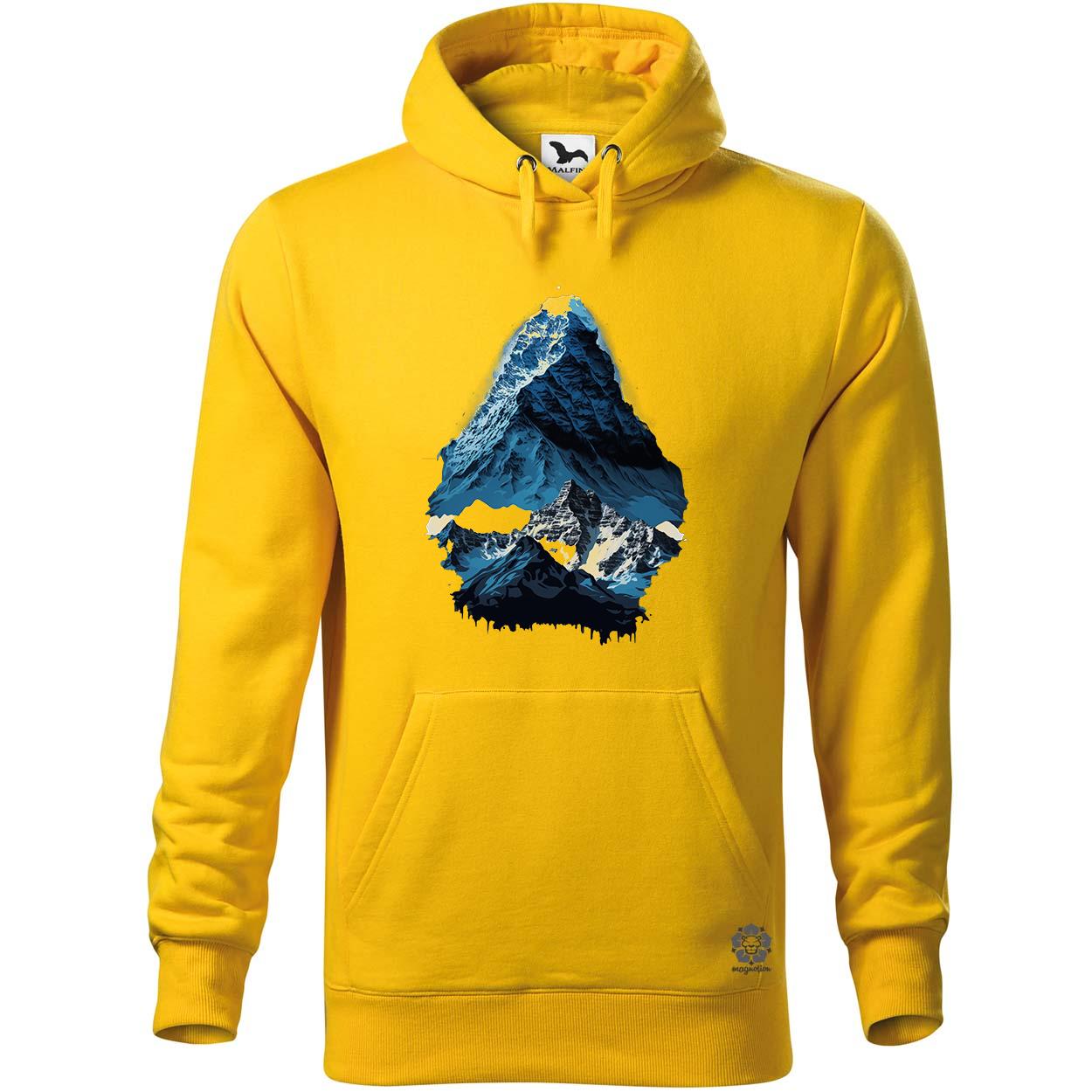 Mount Everest kékben v2 egyedi  pulóver 