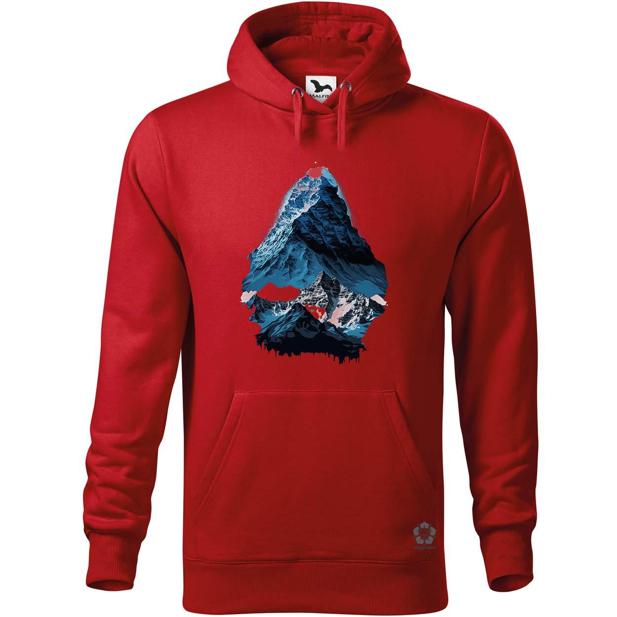 Mount Everest kékben v2 egyedi  pulóver 