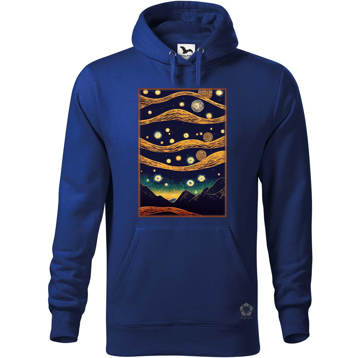 Mozaik art deco hegyek v2 egyedi  pulóver 