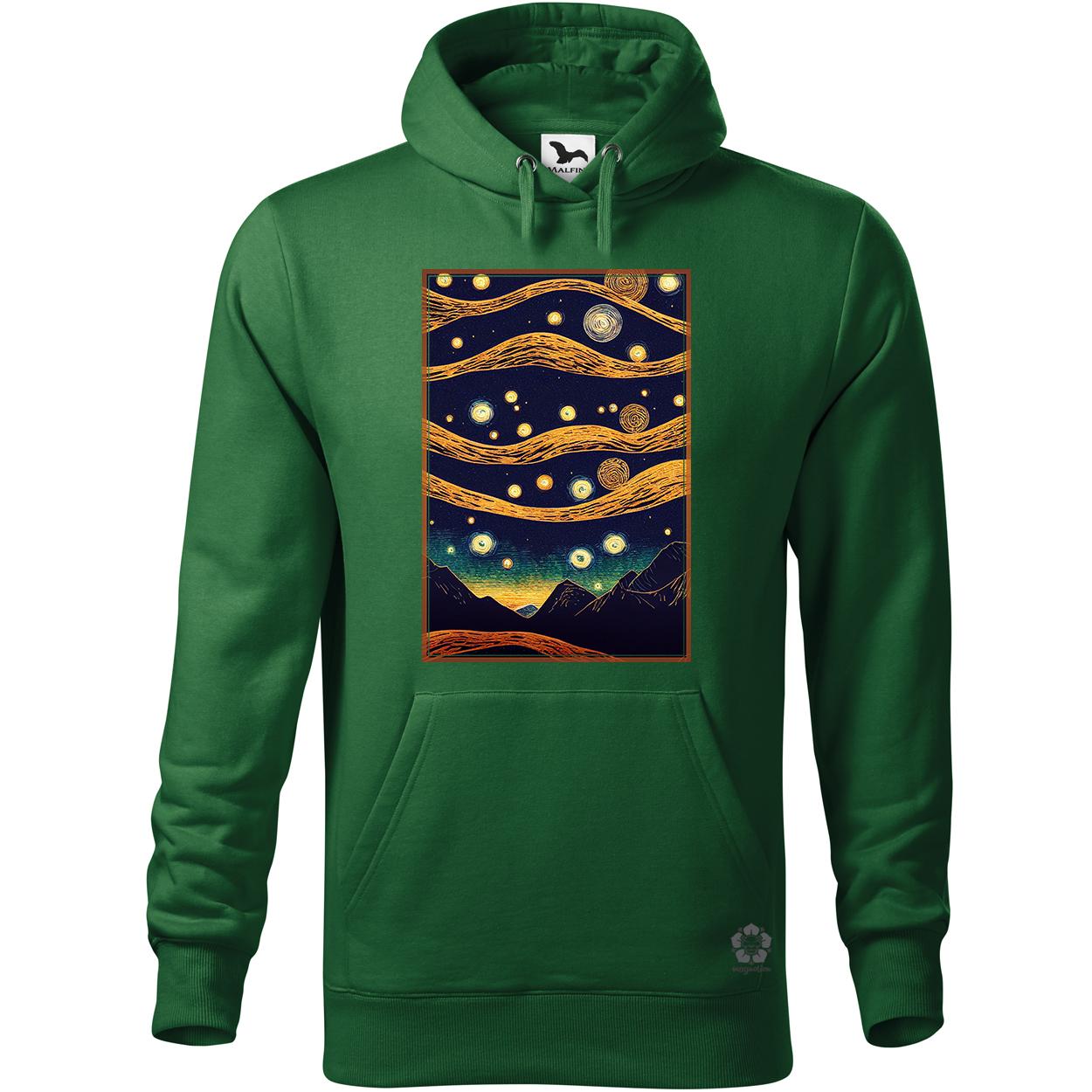 Mozaik art deco hegyek v2 egyedi  pulóver 