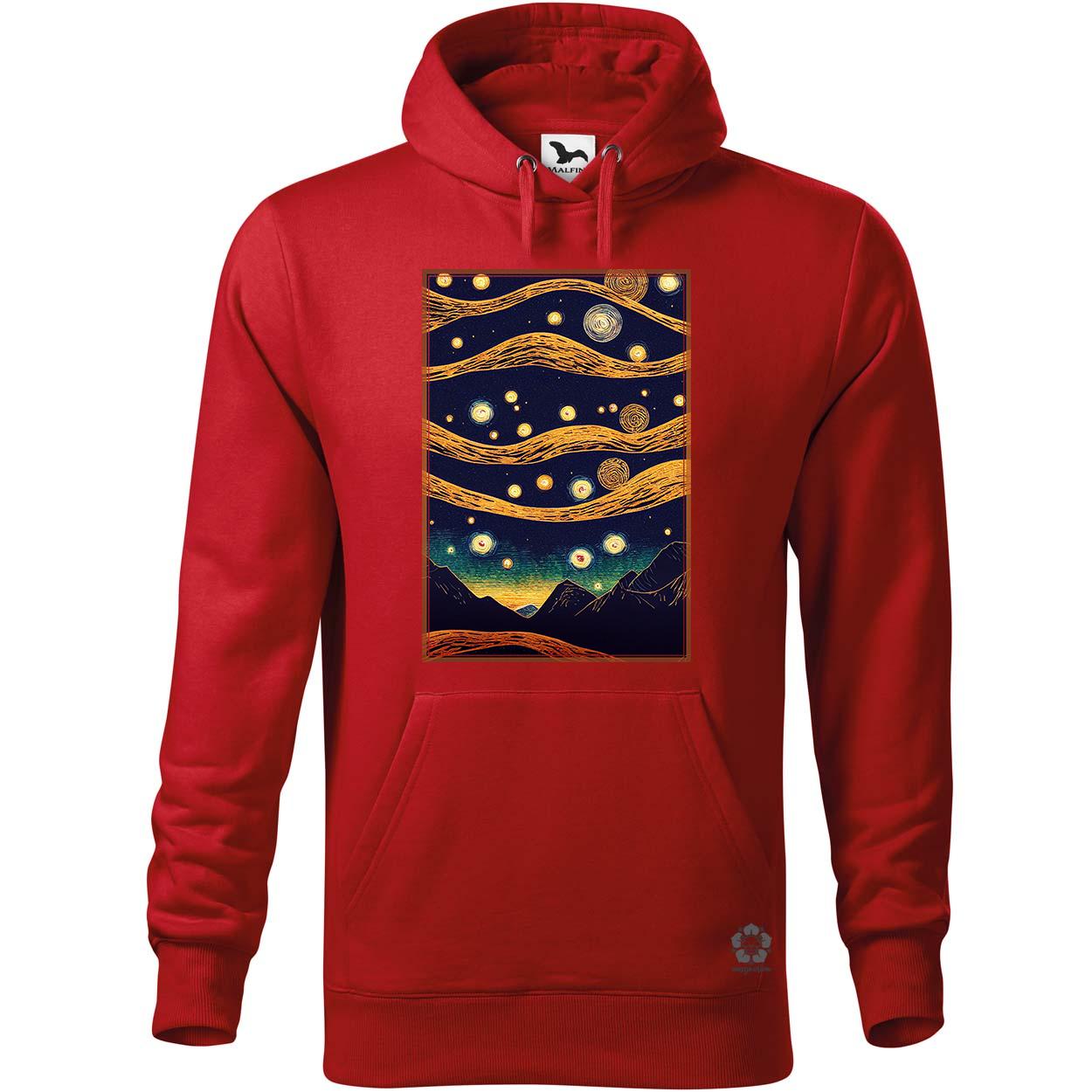 Mozaik art deco hegyek v2 egyedi  pulóver 
