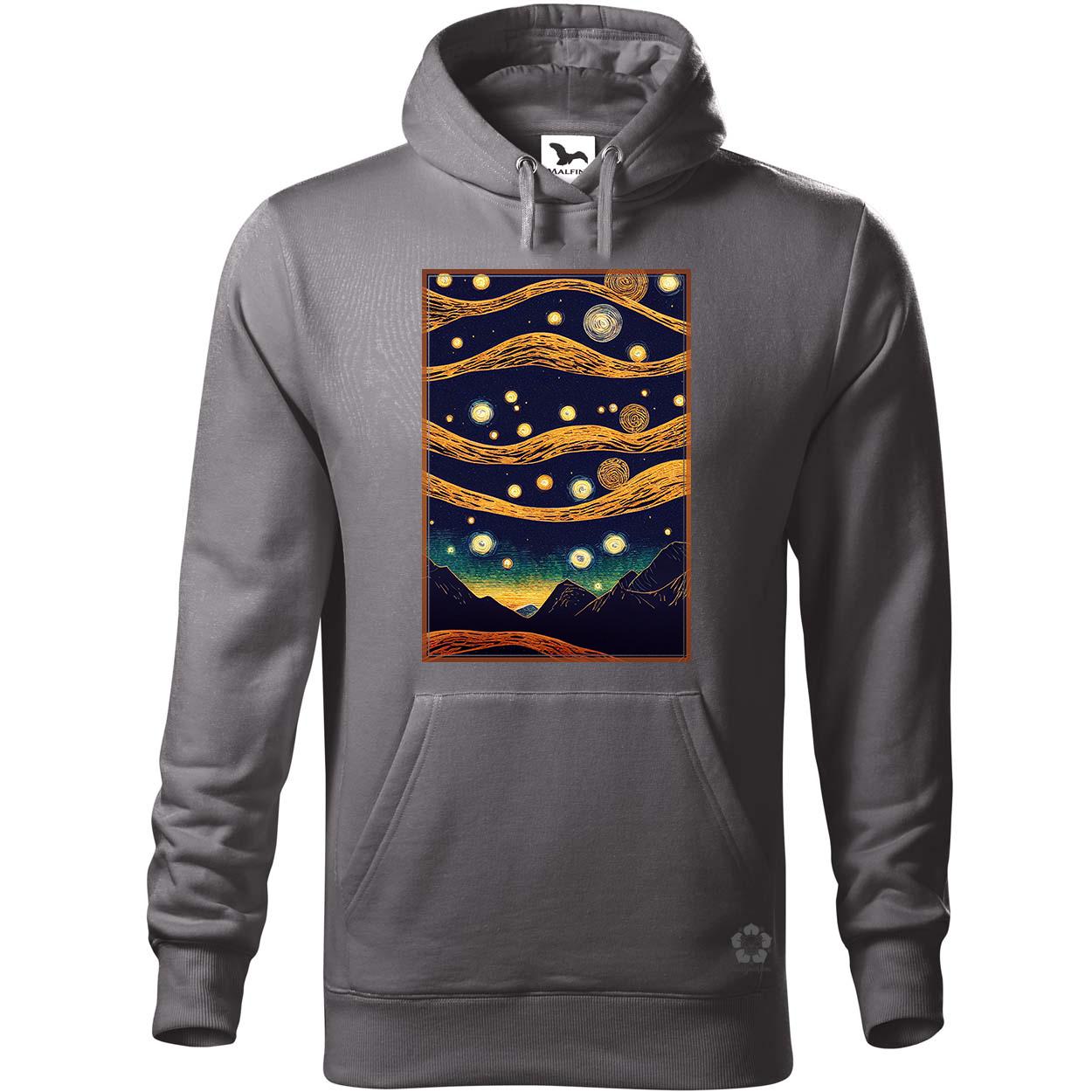 Mozaik art deco hegyek v2 egyedi  pulóver 