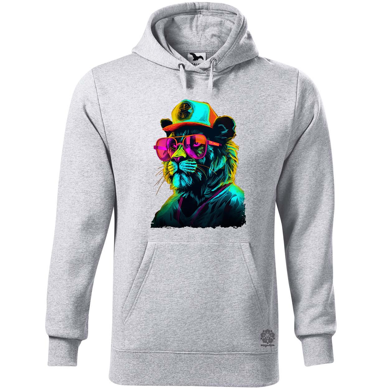 Neon gengszter oroszlán v1 egyedi  pulóver 