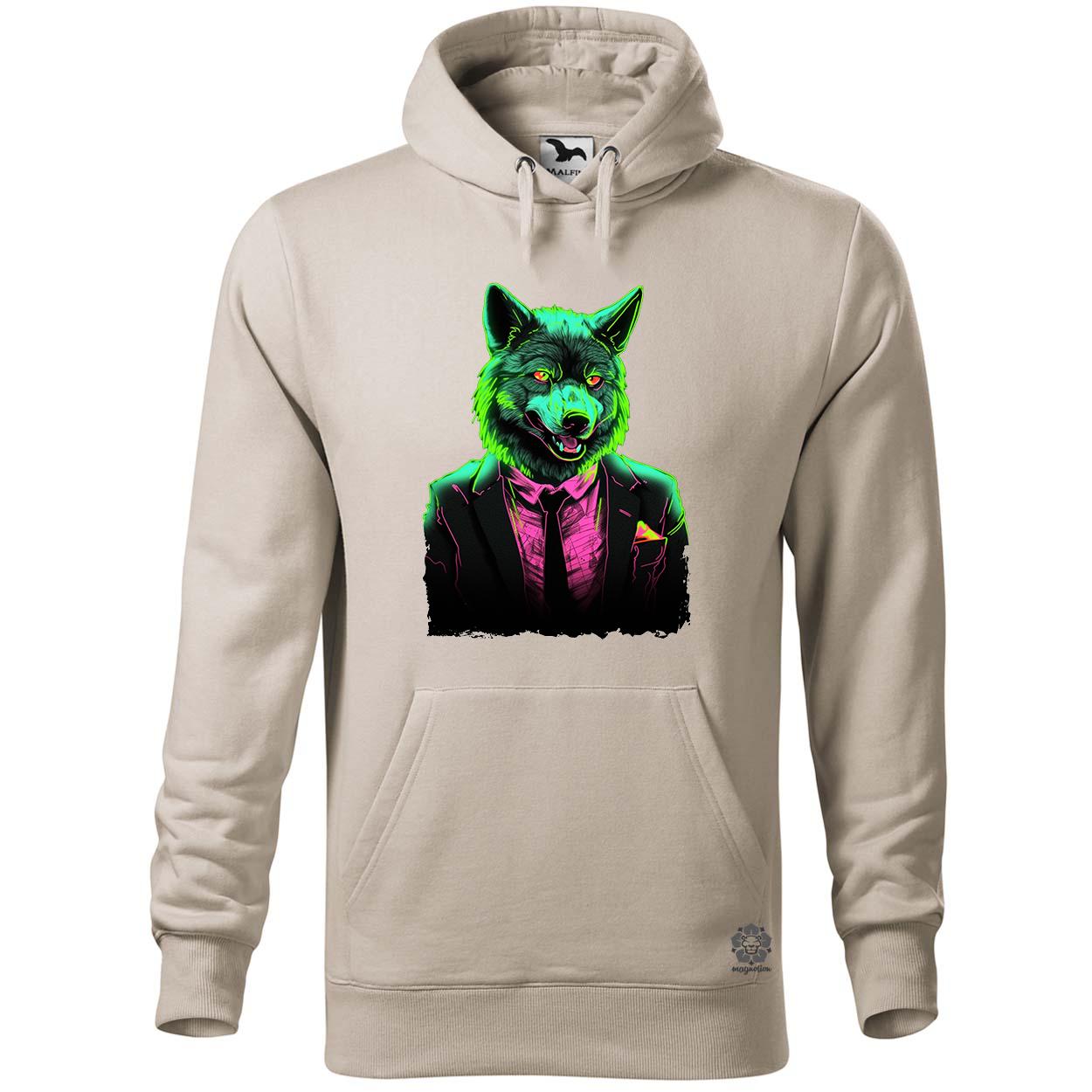 Neon gengszter farkas v1 egyedi  pulóver 