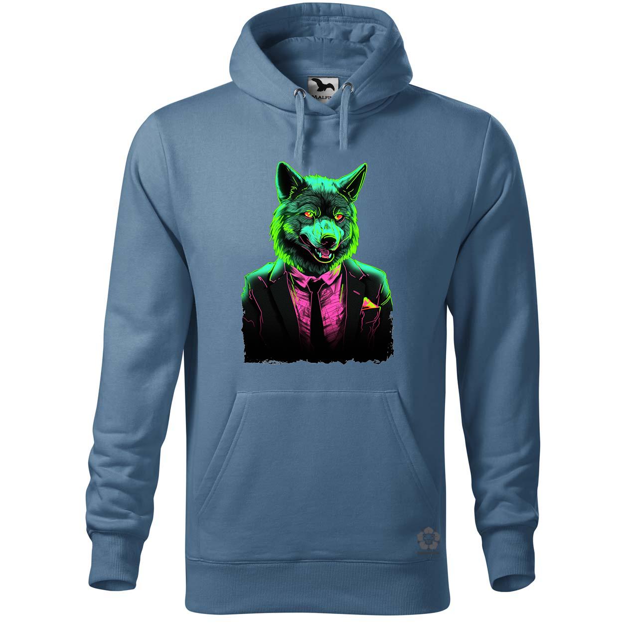 Neon gengszter farkas v1 egyedi  pulóver 