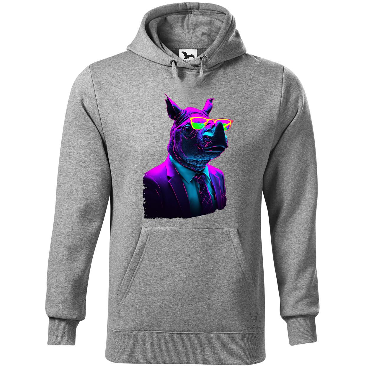 Neon gengszter orrszarvú v1 egyedi  pulóver 