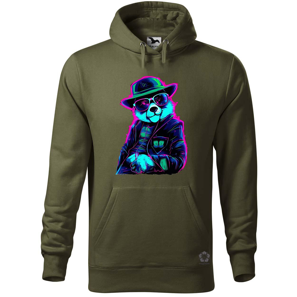Neon gengszter panda v1 egyedi  pulóver 