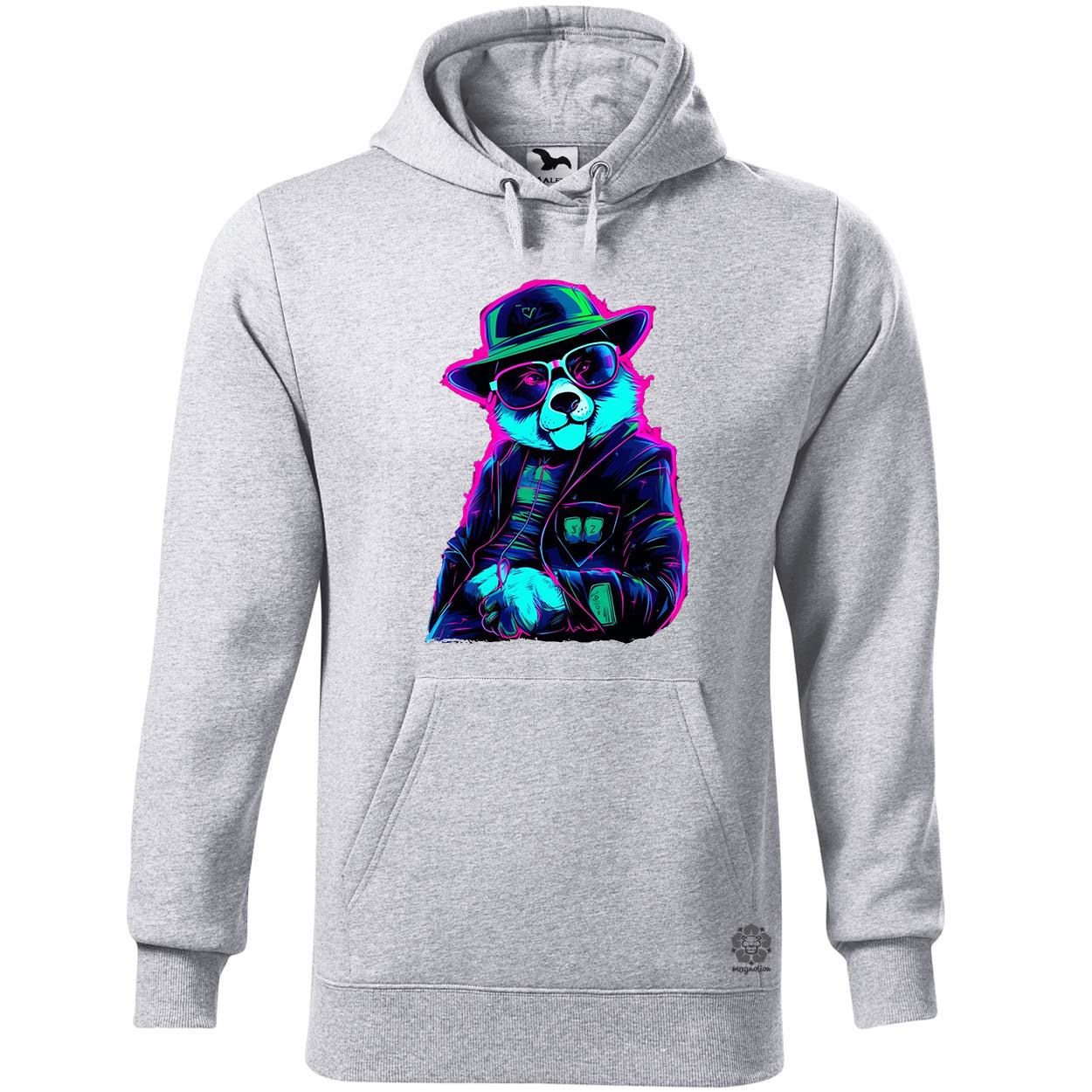 Neon gengszter panda v1 egyedi  pulóver 