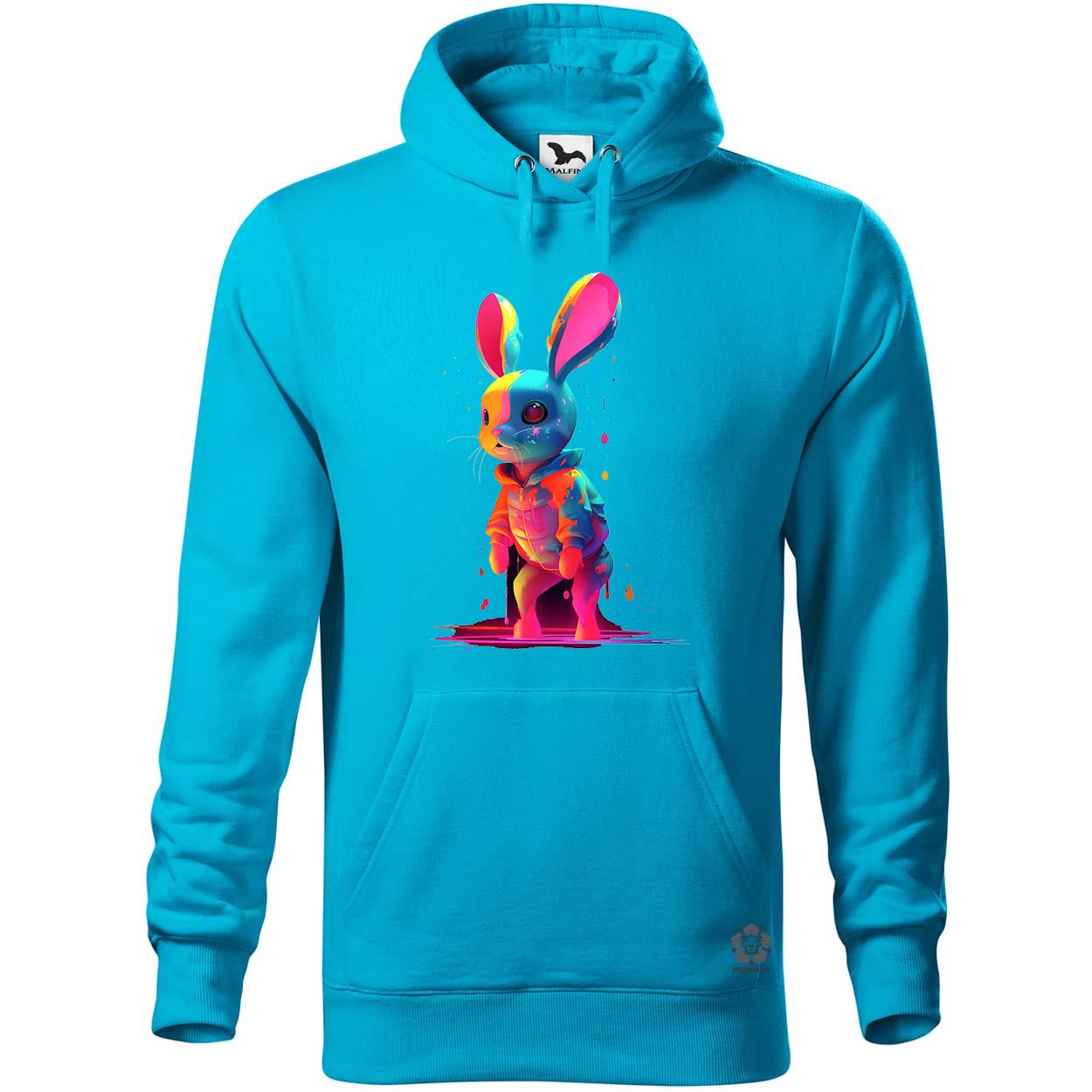 Neon nyuszi v1 egyedi  pulóver 