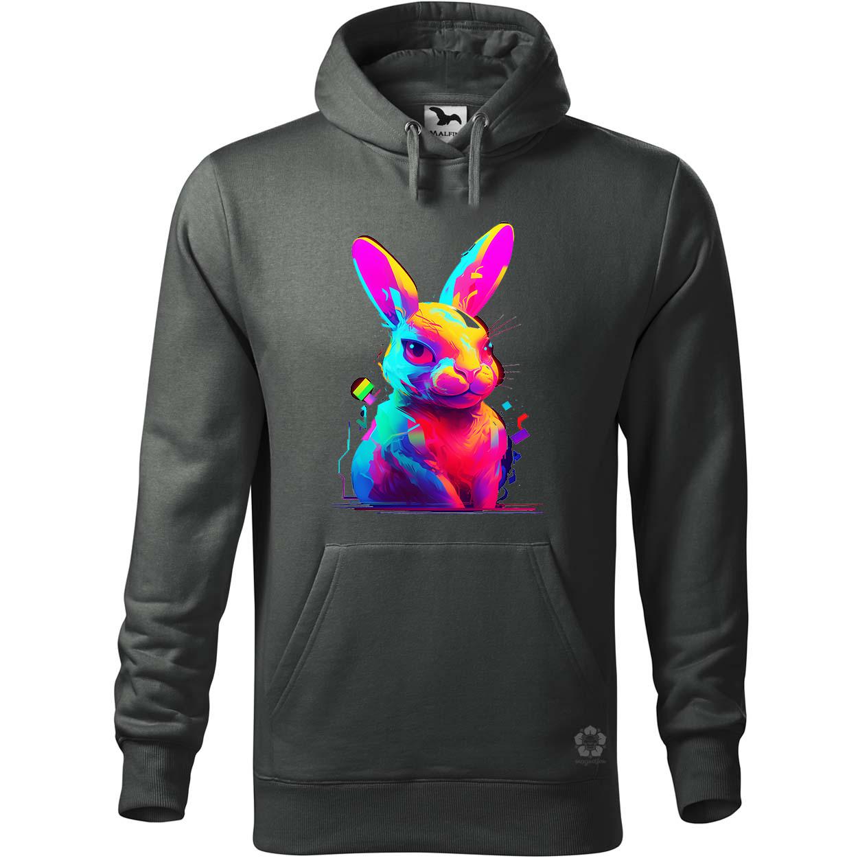 Neon nyuszi v2 egyedi  pulóver 