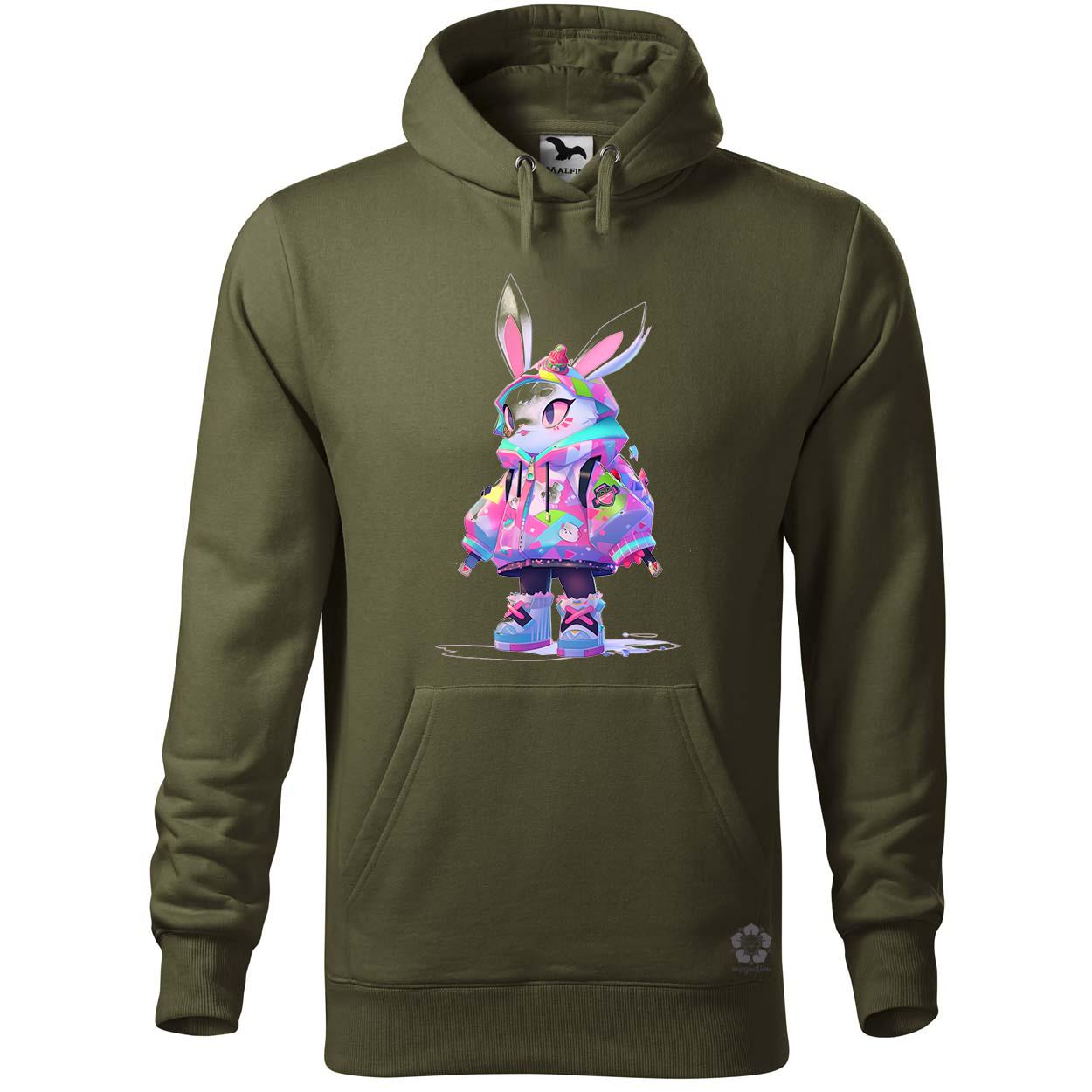 Ninja nyuszi v6 egyedi  pulóver 