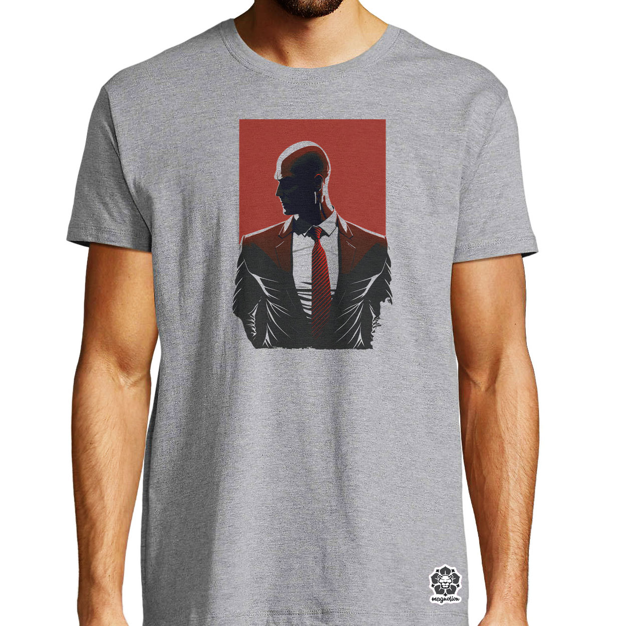 Hitman 47-es ügynök fanart v2 egyedi póló 