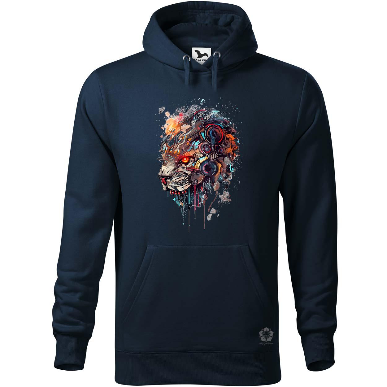 Oroszlán mecha fej v1 egyedi  pulóver 