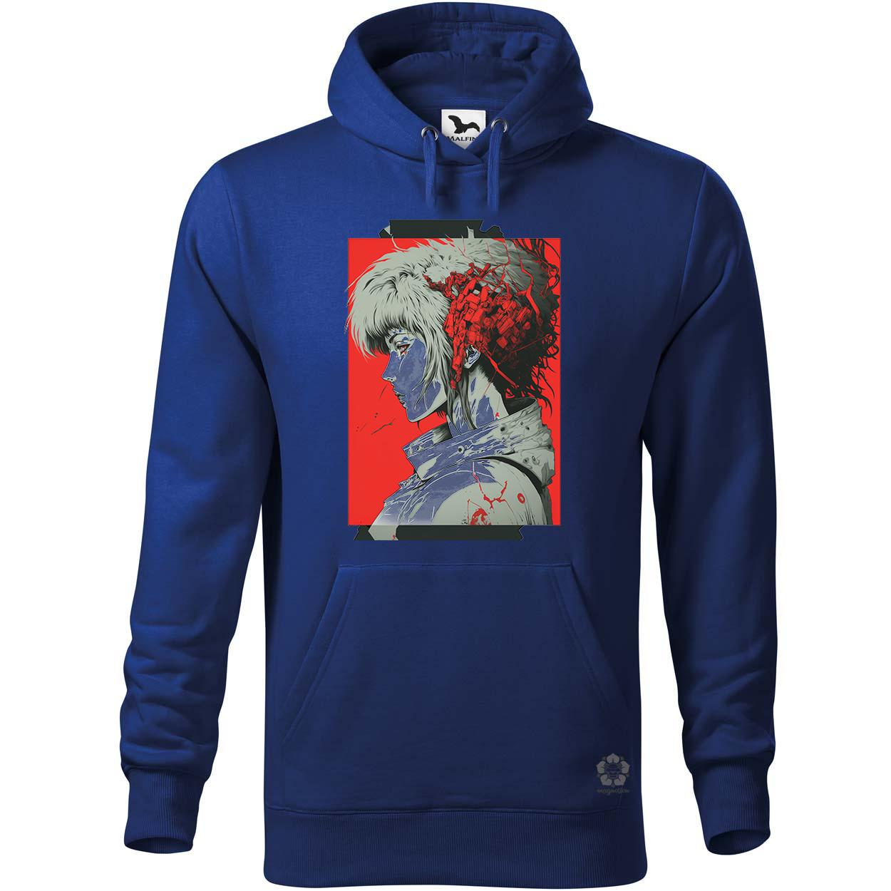 Péncélba zárt szellem fanart egyedi  pulóver 