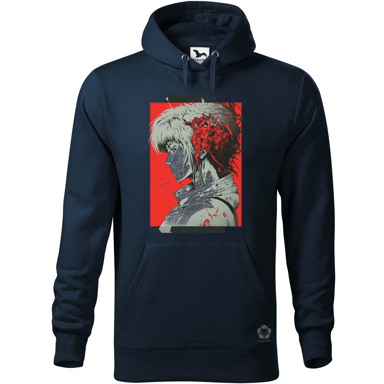 Péncélba zárt szellem fanart egyedi  pulóver 