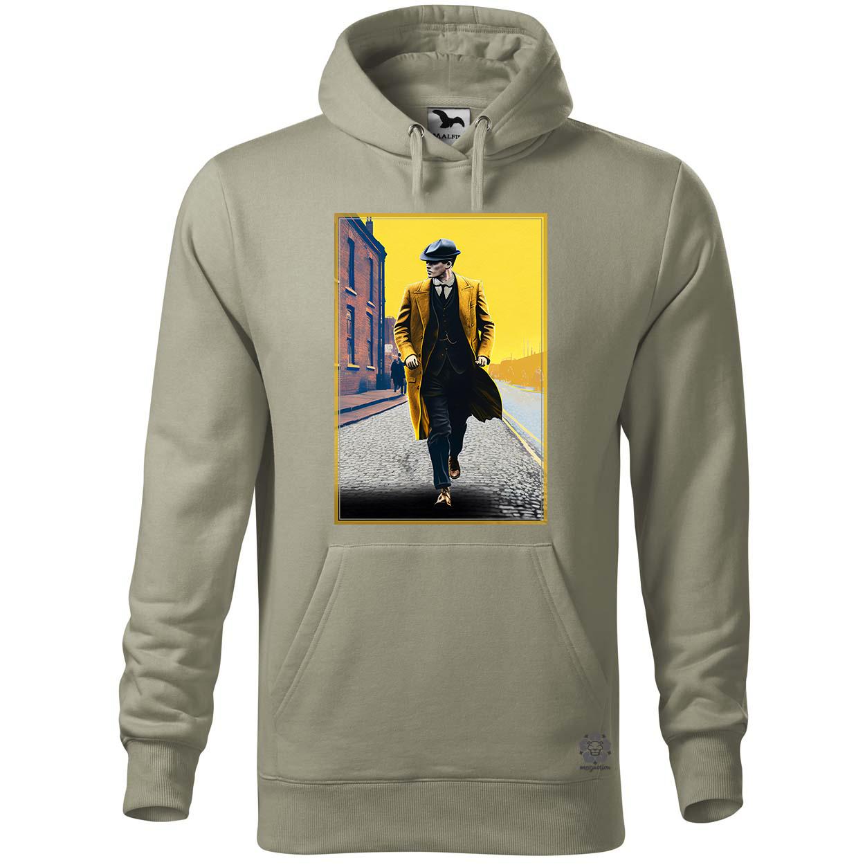 Peaky Blinders hangulat fanart sárga egyedi  pulóver 
