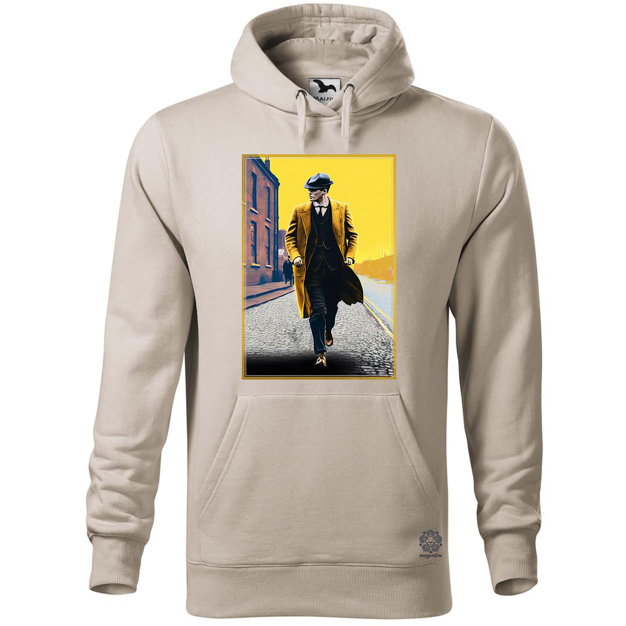 Peaky Blinders hangulat fanart sárga egyedi  pulóver 