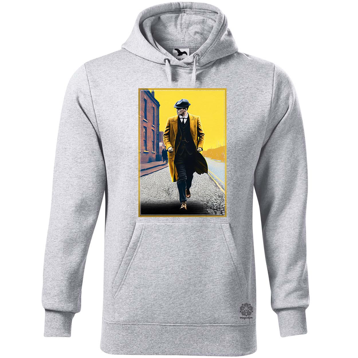 Peaky Blinders hangulat fanart sárga egyedi  pulóver 