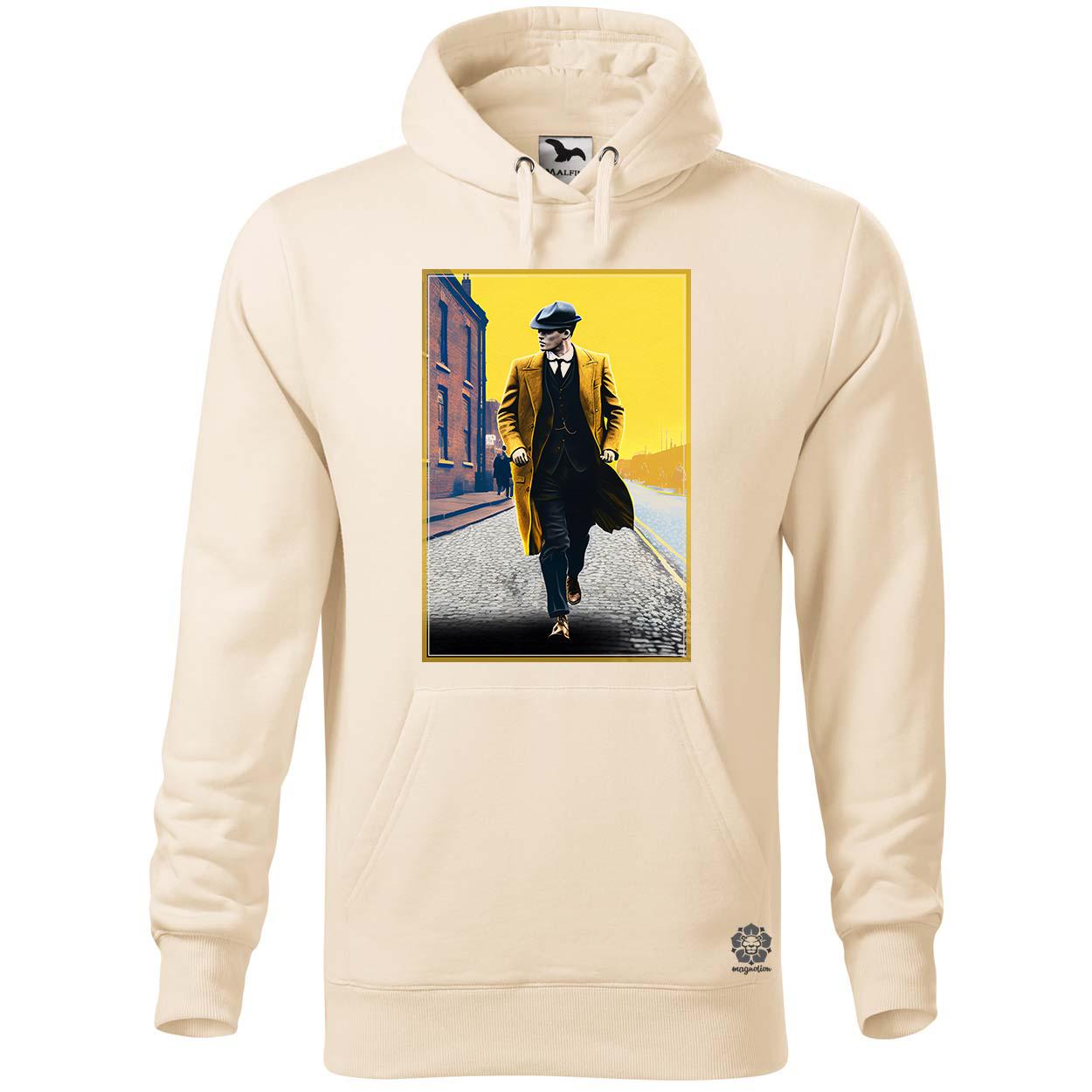Peaky Blinders hangulat fanart sárga egyedi  pulóver 