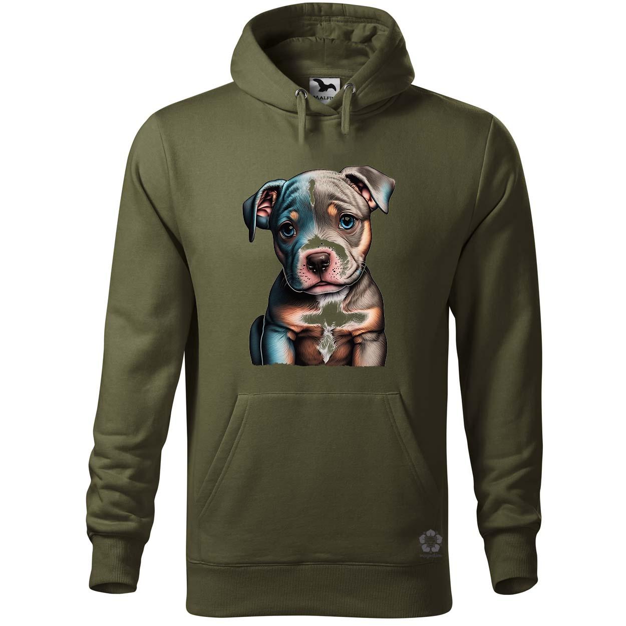 Pitbull kölyök v1 egyedi  pulóver 