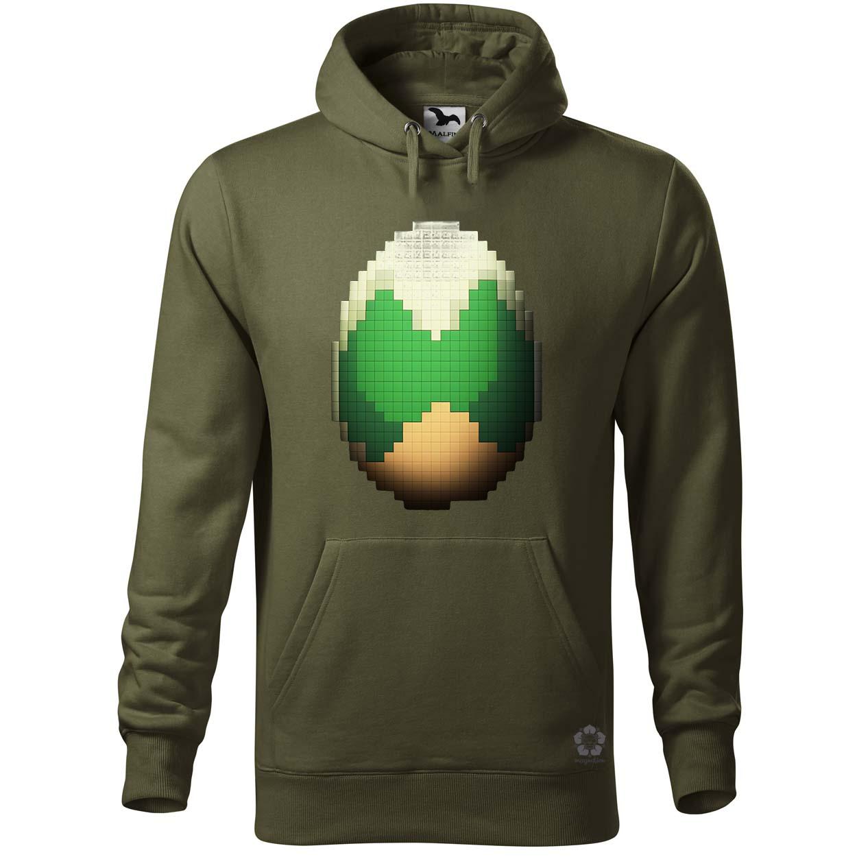 Pixelart tojás egyedi  pulóver 