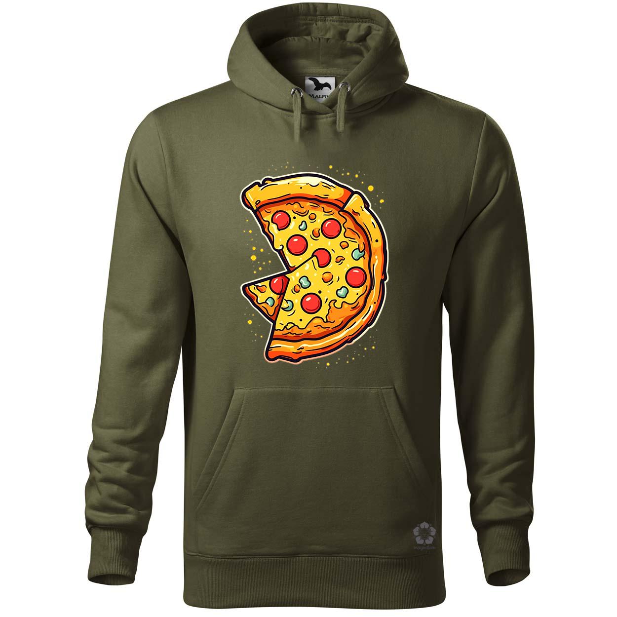 Pizzaszelet v2 egyedi  pulóver 