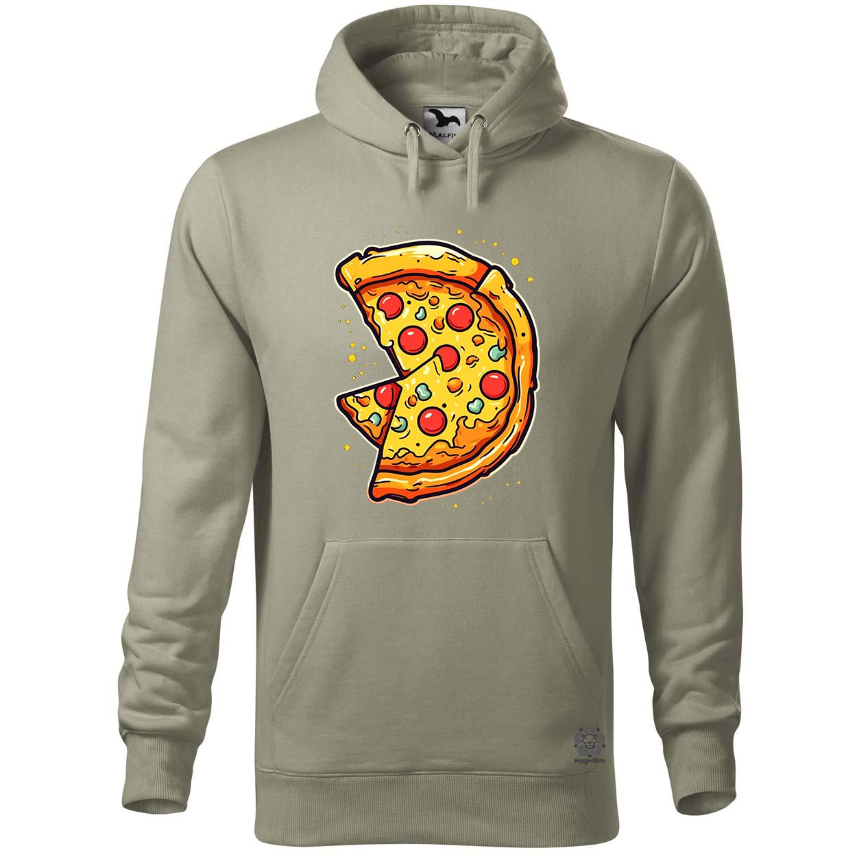 Pizzaszelet v2 egyedi  pulóver 