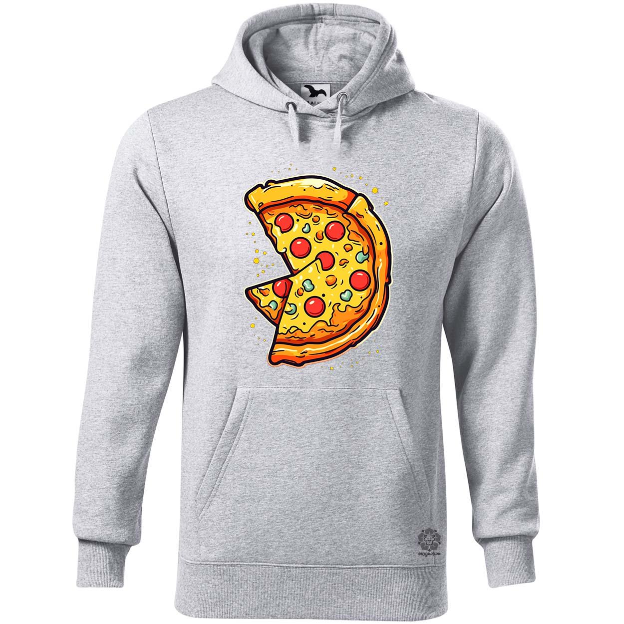 Pizzaszelet v2 egyedi  pulóver 