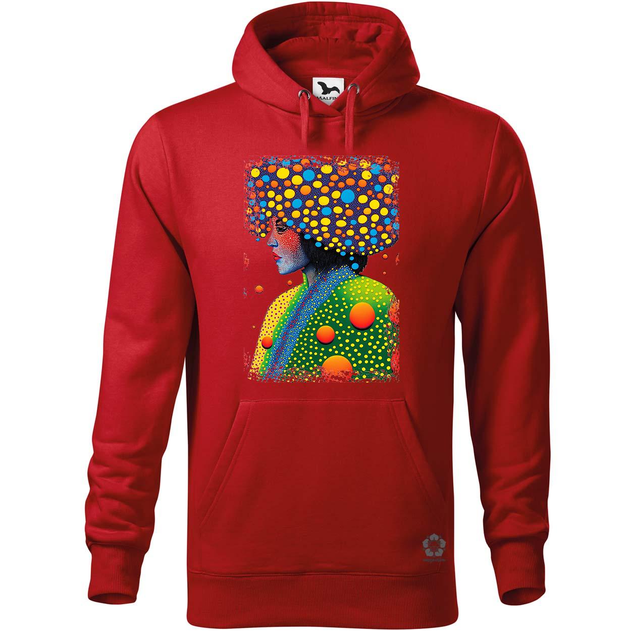 Pointillizmus a hidegben egyedi  pulóver 
