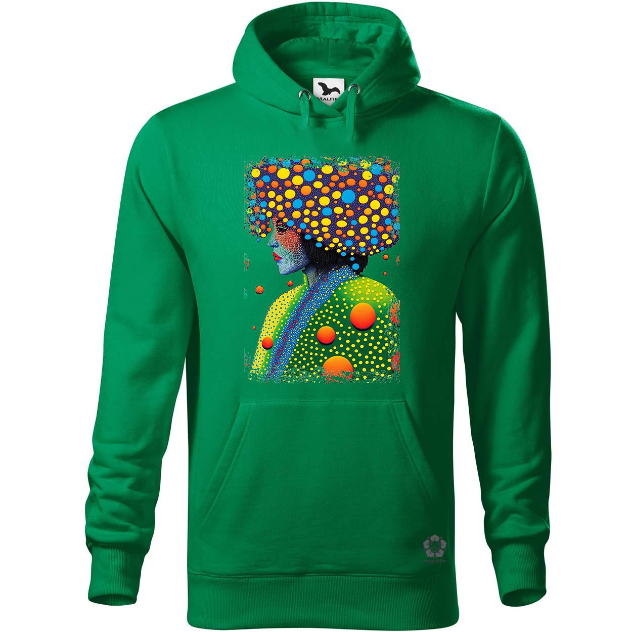 Pointillizmus a hidegben egyedi  pulóver 