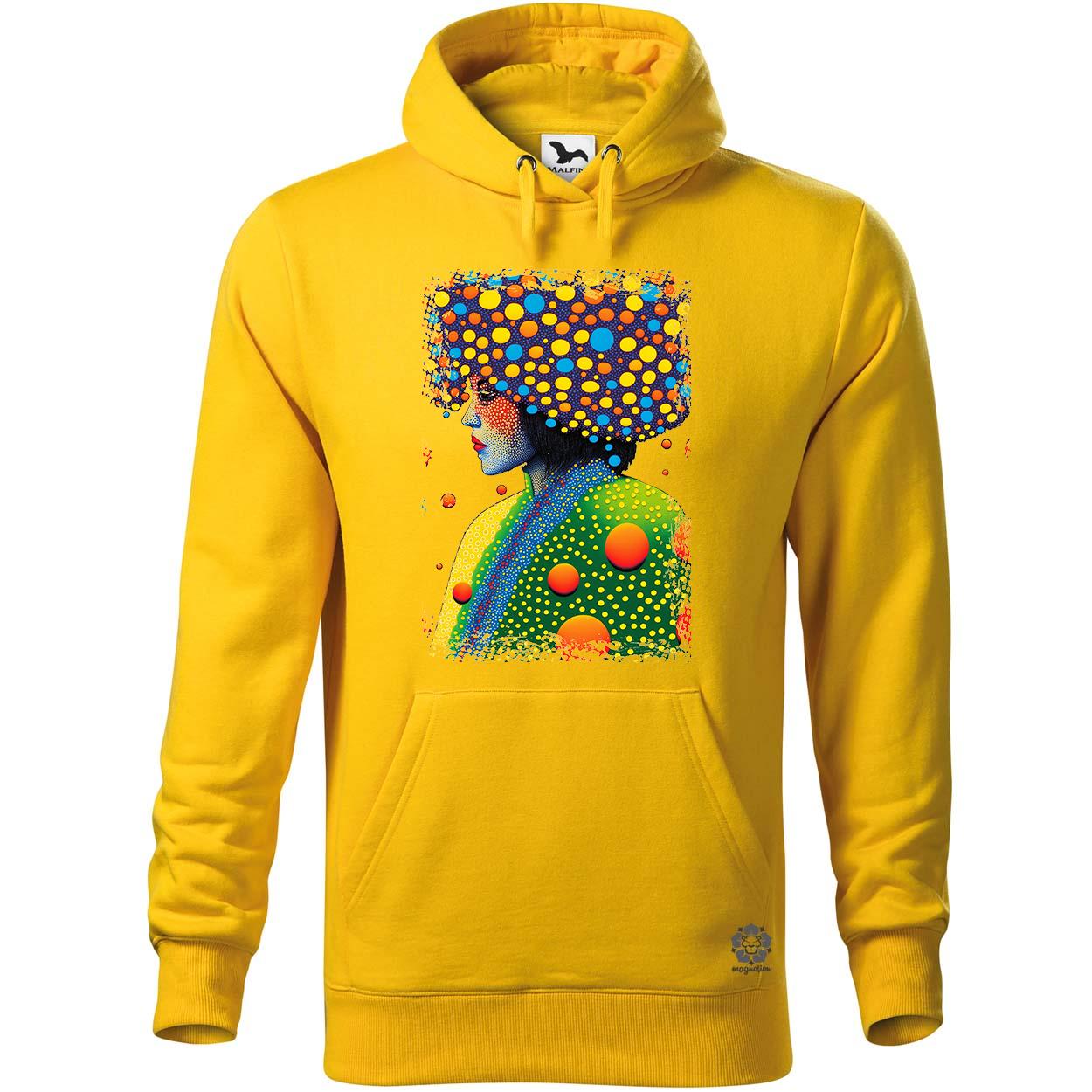 Pointillizmus a hidegben egyedi  pulóver 