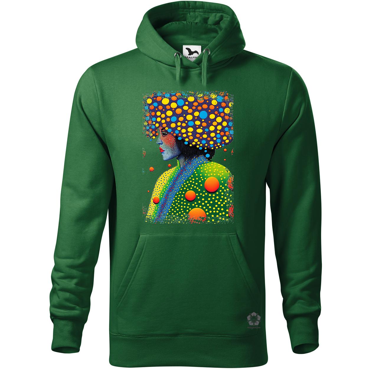 Pointillizmus a hidegben egyedi  pulóver 