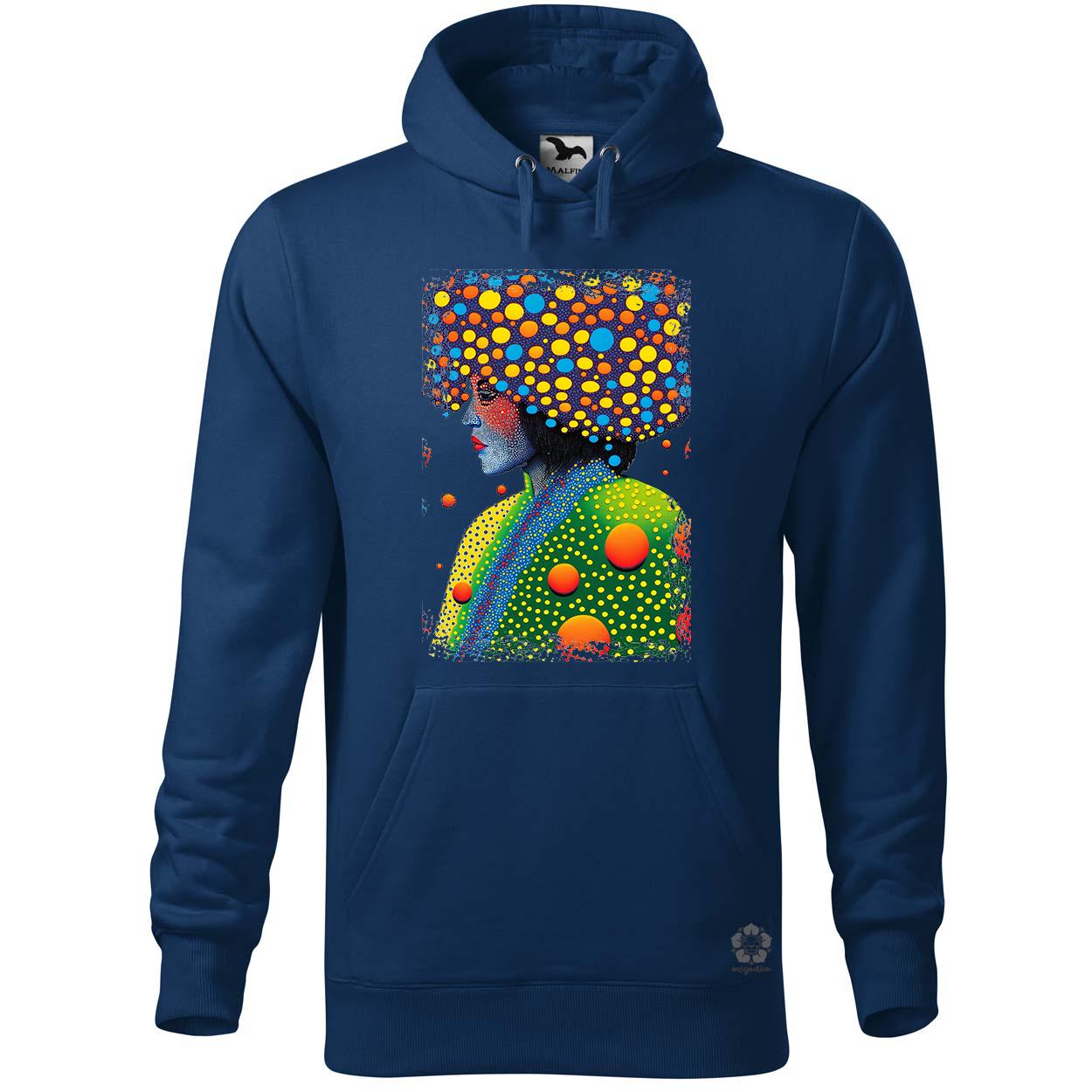 Pointillizmus a hidegben egyedi  pulóver 