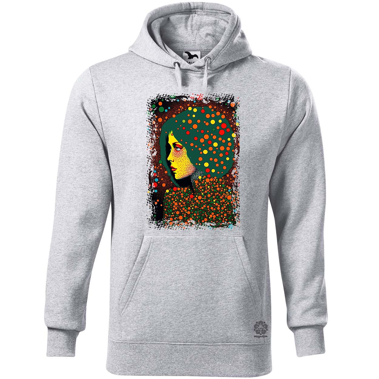 Pointillizmus válasz egyedi  pulóver 
