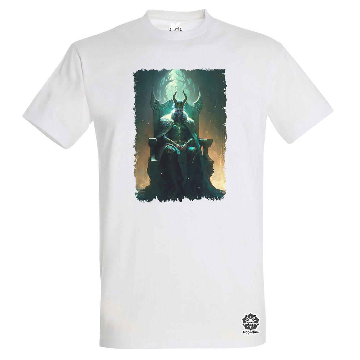 Loki trónon egyedi póló 