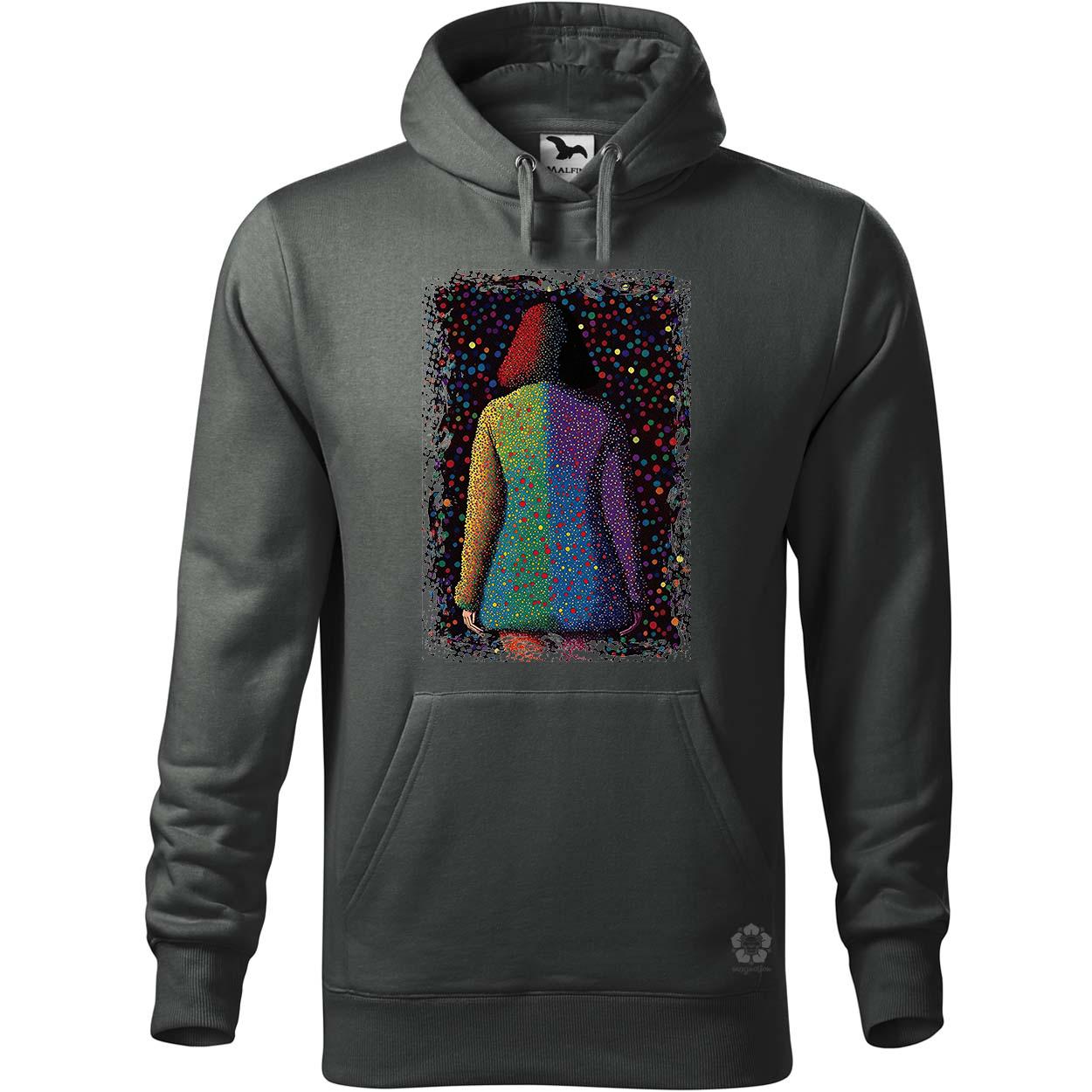 Pointillizmus búcsú egyedi  pulóver 