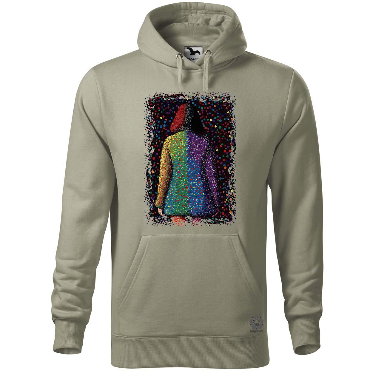Pointillizmus búcsú egyedi  pulóver 