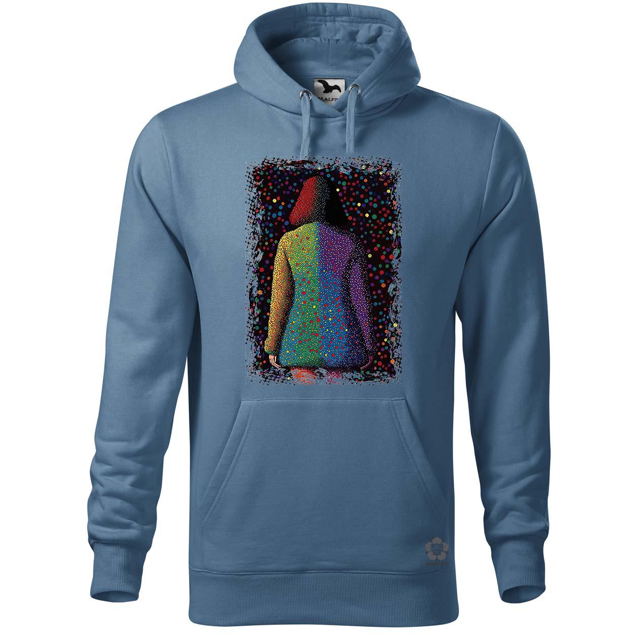 Pointillizmus búcsú egyedi  pulóver 