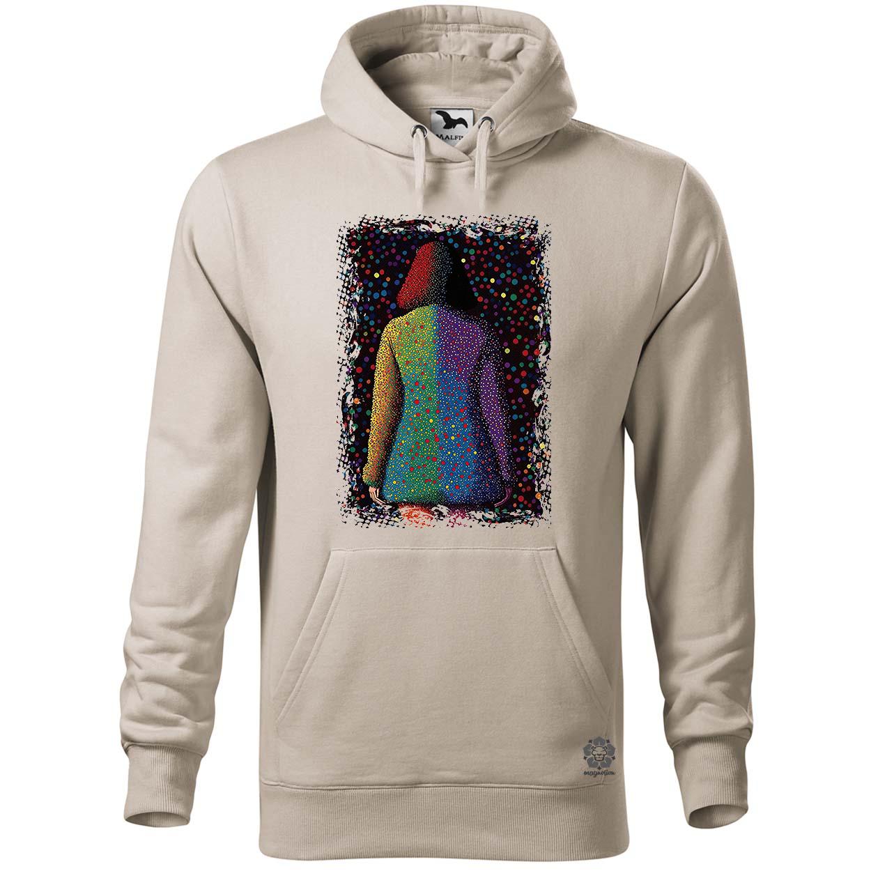 Pointillizmus búcsú egyedi  pulóver 