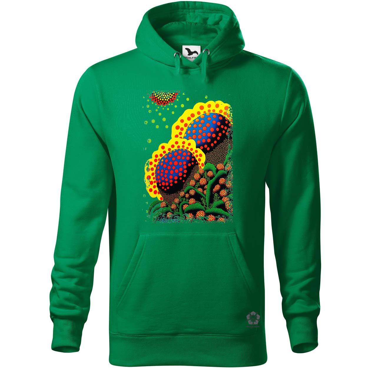 Pointillizmus virágok egyedi  pulóver 